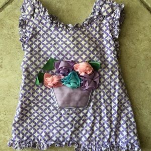 Mud pie dress with matching ruffle bloomers